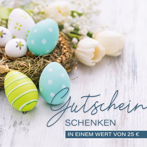 Gutschein 25 Euro - Motiv Ostern